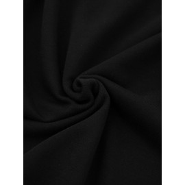 Mens Christmas Santa Claus Graphic Crew Neck Pullover Sweatshirts Winter