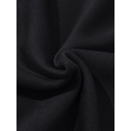 Mens Cartoon Astronaut Print Kangaroo Pocket Drawstring Hoodies